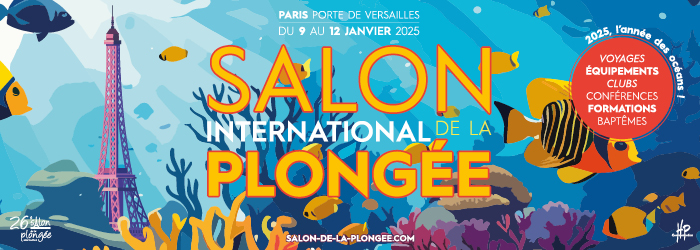 bannière salon de la plongée 2025